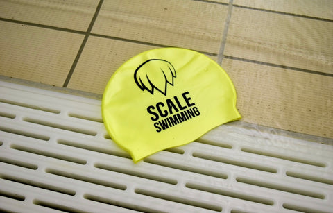 Scale Swimming Swim Hat