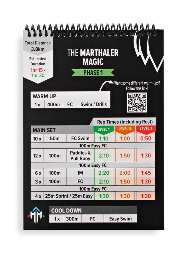 MARKUS MARTHALER Long-distance triathlete Training Book